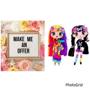 Decora Fashion Girlz Doll 11 inches-Decora + Luna | Set of 2 Dolls